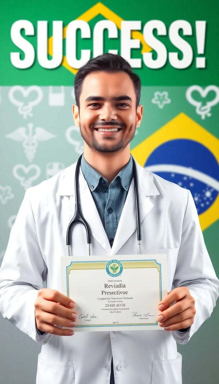 Médico aprovado no Revalida